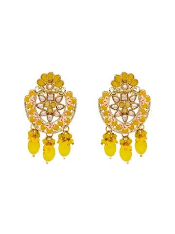 Reverse AD Choker Necklace Set in Gold finish