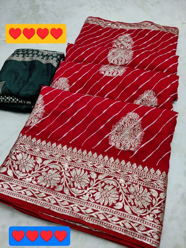 zari waiving saree