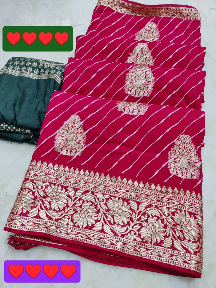 zari waiving saree