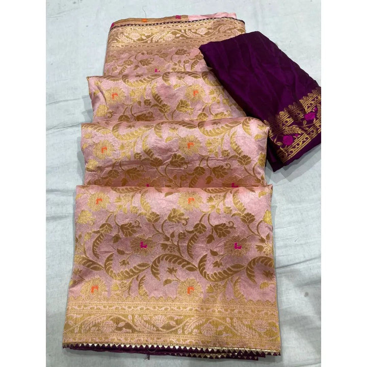 Pure Dolla Radian Silk Jari Fabric Saree