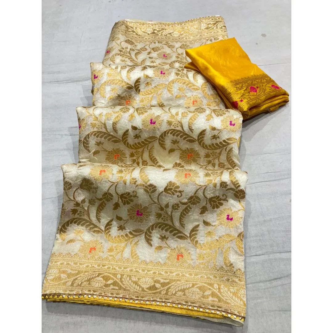 Pure Dolla Radian Silk Jari Fabric Saree